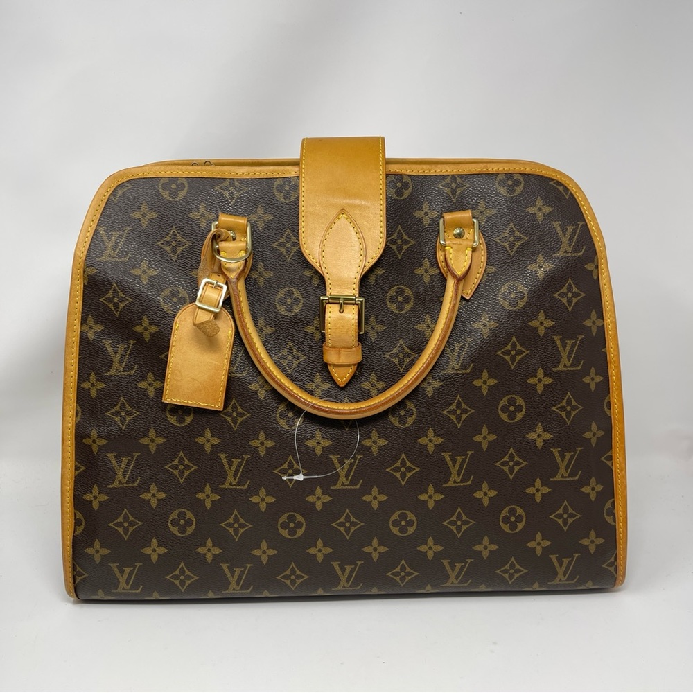 160 Pre owned Authentic Louis Vuitton Monogram Rivoli Briefcase Bag MI0938
